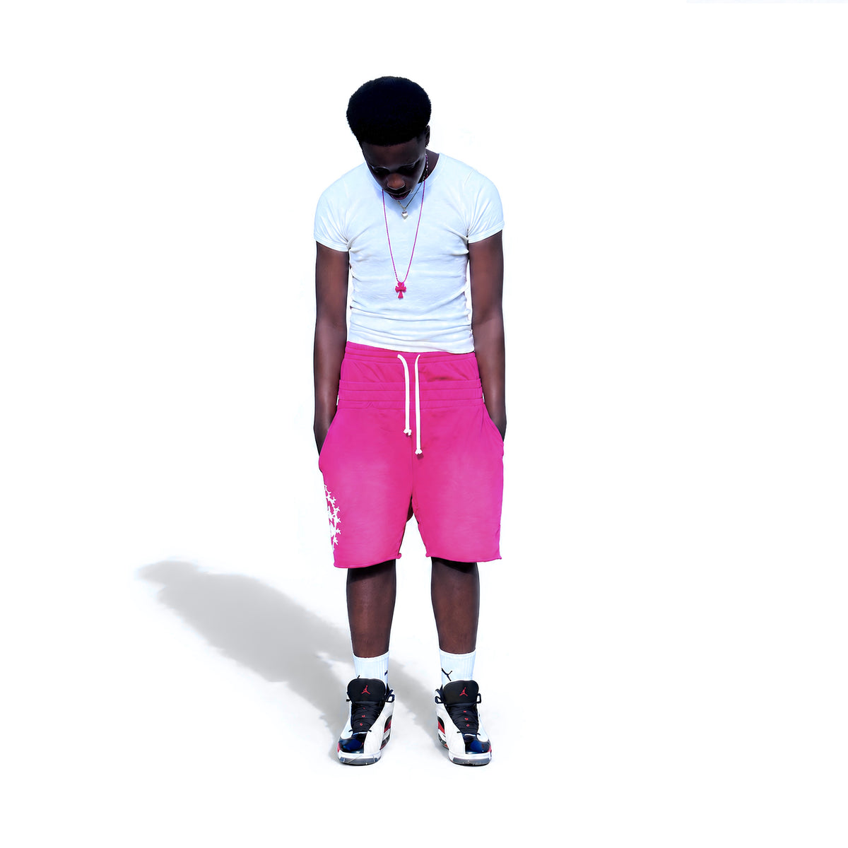 Bubblegum Double Waisted Shorts